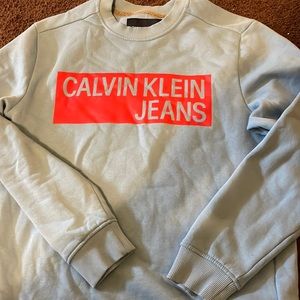 calvin klein fleece sweater